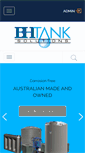 Mobile Screenshot of bhtanksolutions.com.au